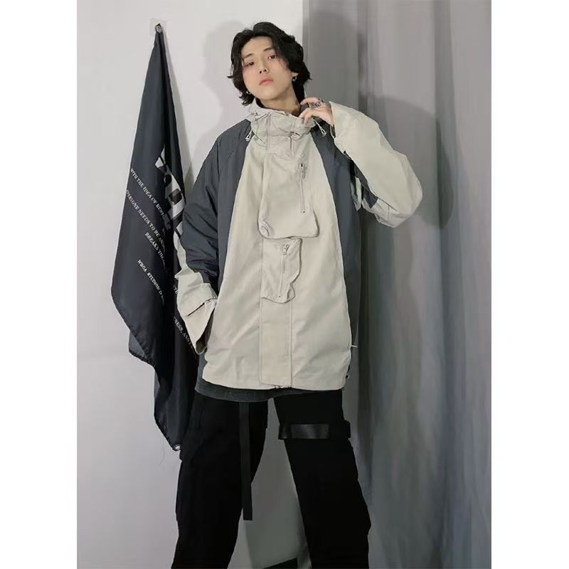Vintage Fashion Hong Kong - Outdoor Y2k Streetwear Oversized Jackets Vintage