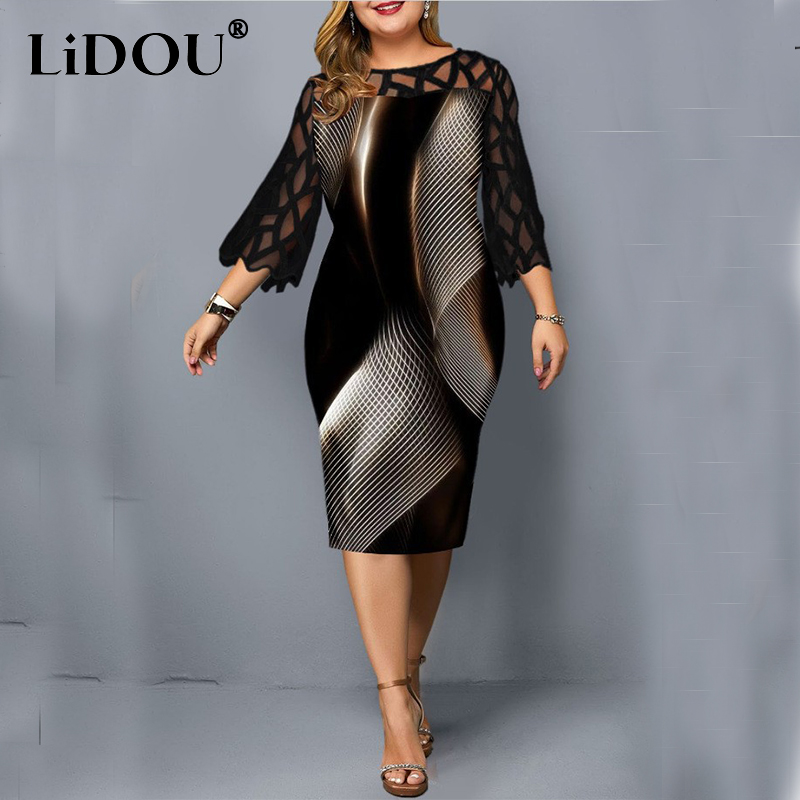 Vintage Fashion Plus Size - Autumn Winter Fashion Sexy Design Plus