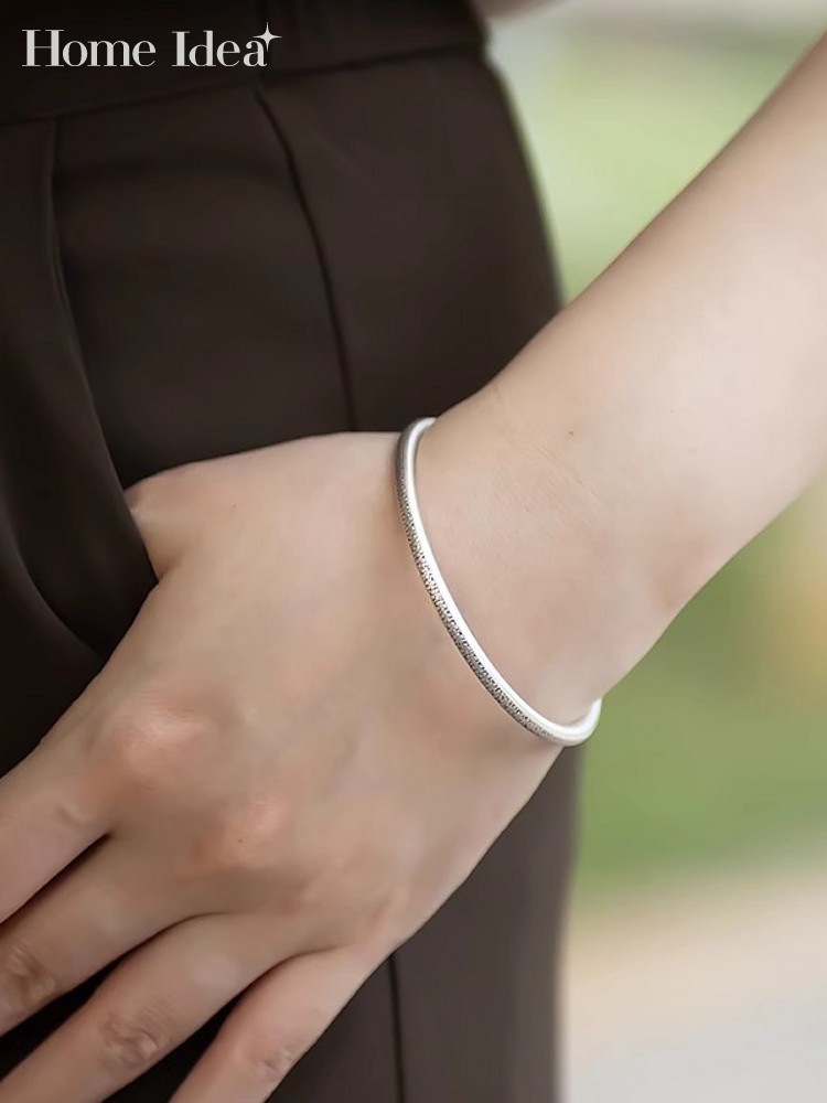 Vintage Fashion Ideas - Vintage Women 999 Sterling Silver Bracelet
