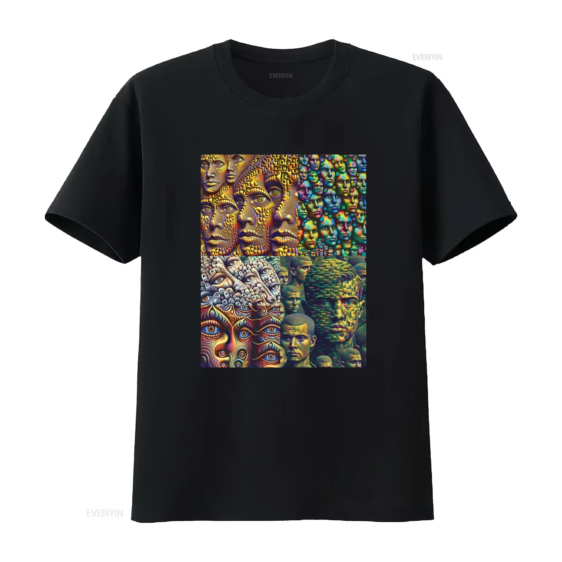 Vintage Fashion T Shirts - Anti Facial Recognition T Shirt Unique