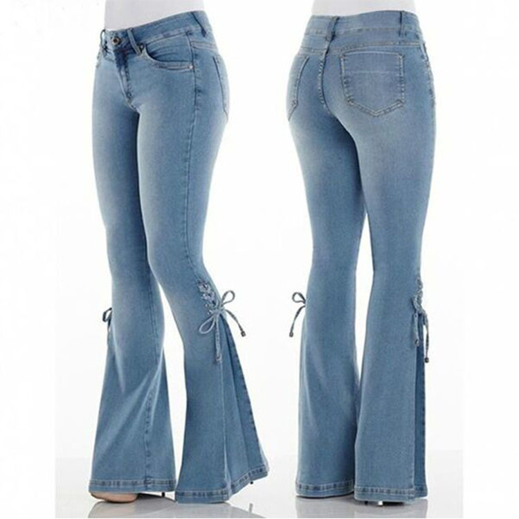 Women American Basic Casual Fa - Vintage Fashion Jeans 评论和价格