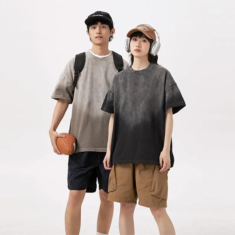 300g High Quality Cotton Tshir - Vintage Fashion T Shirts 评论和价格