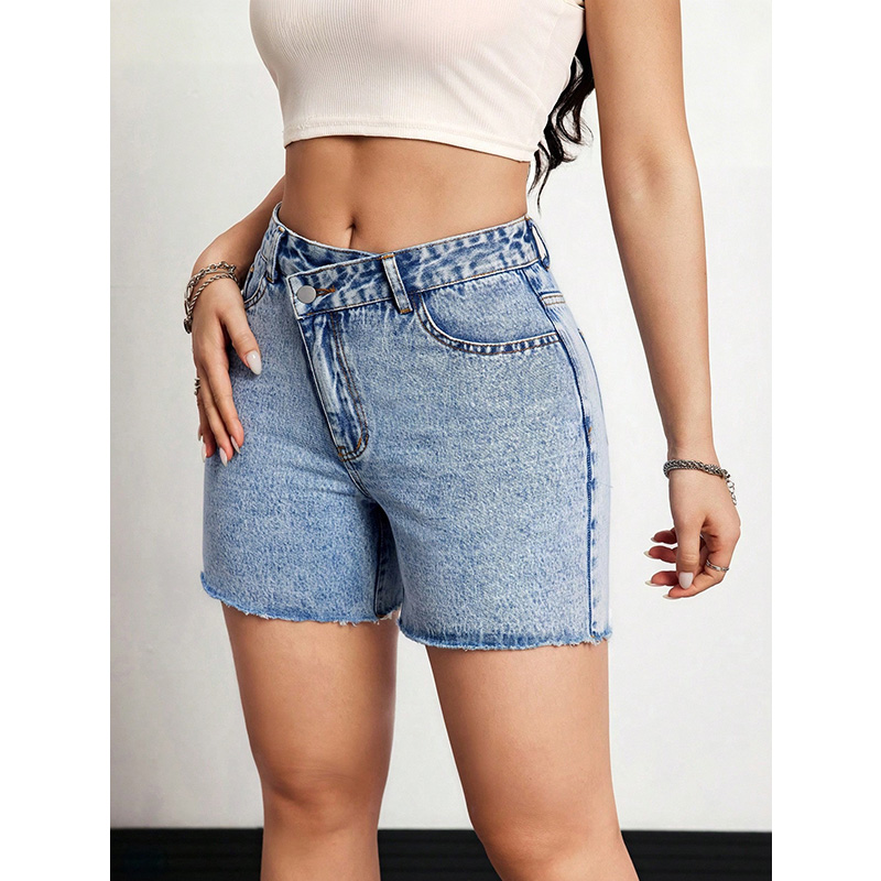 Benuynffy Asymmetrical Waist R - Vintage Fashion Jeans 评论和价格