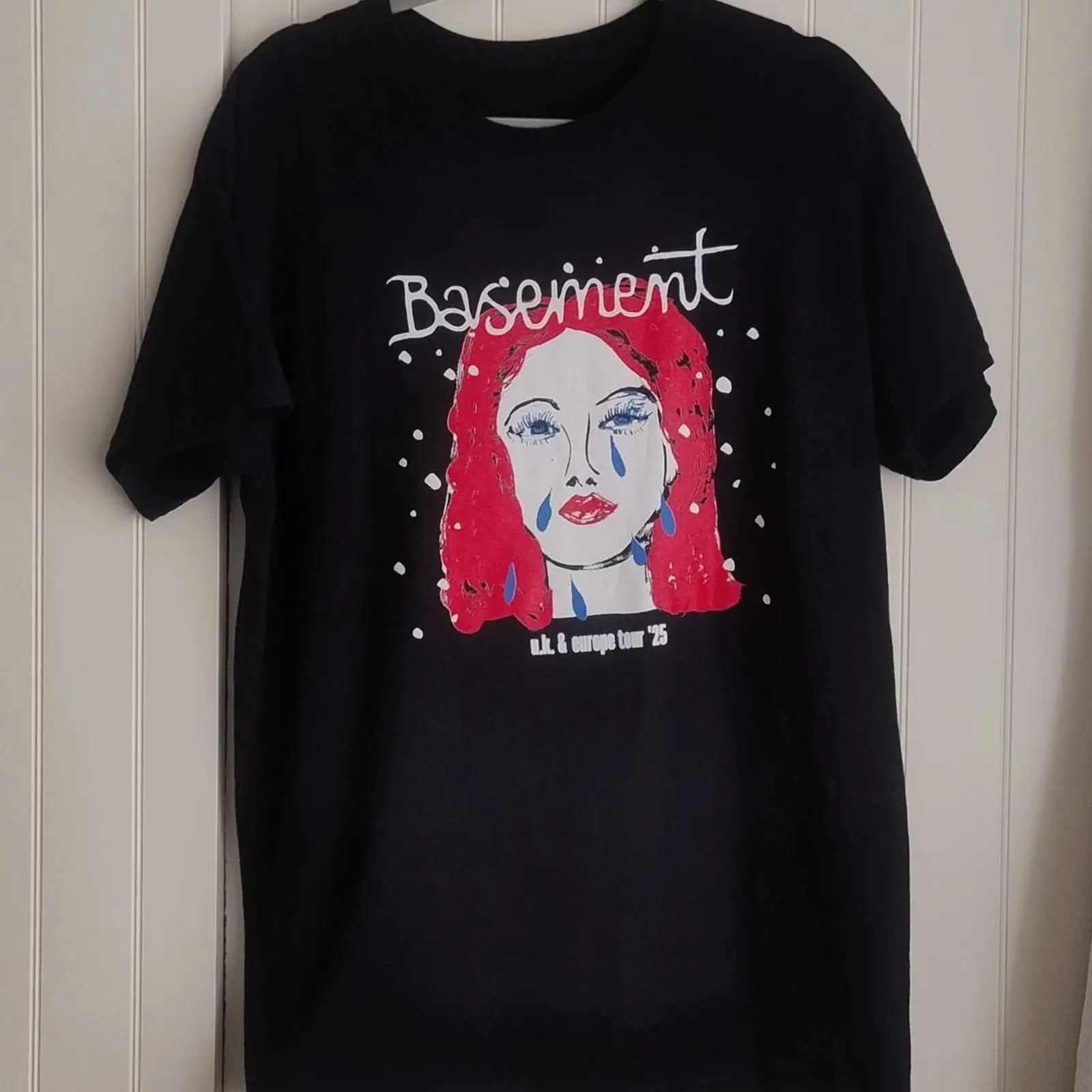 Basement UK Europe Tour T Shir - Vintage Fashion Uk 评论和价格