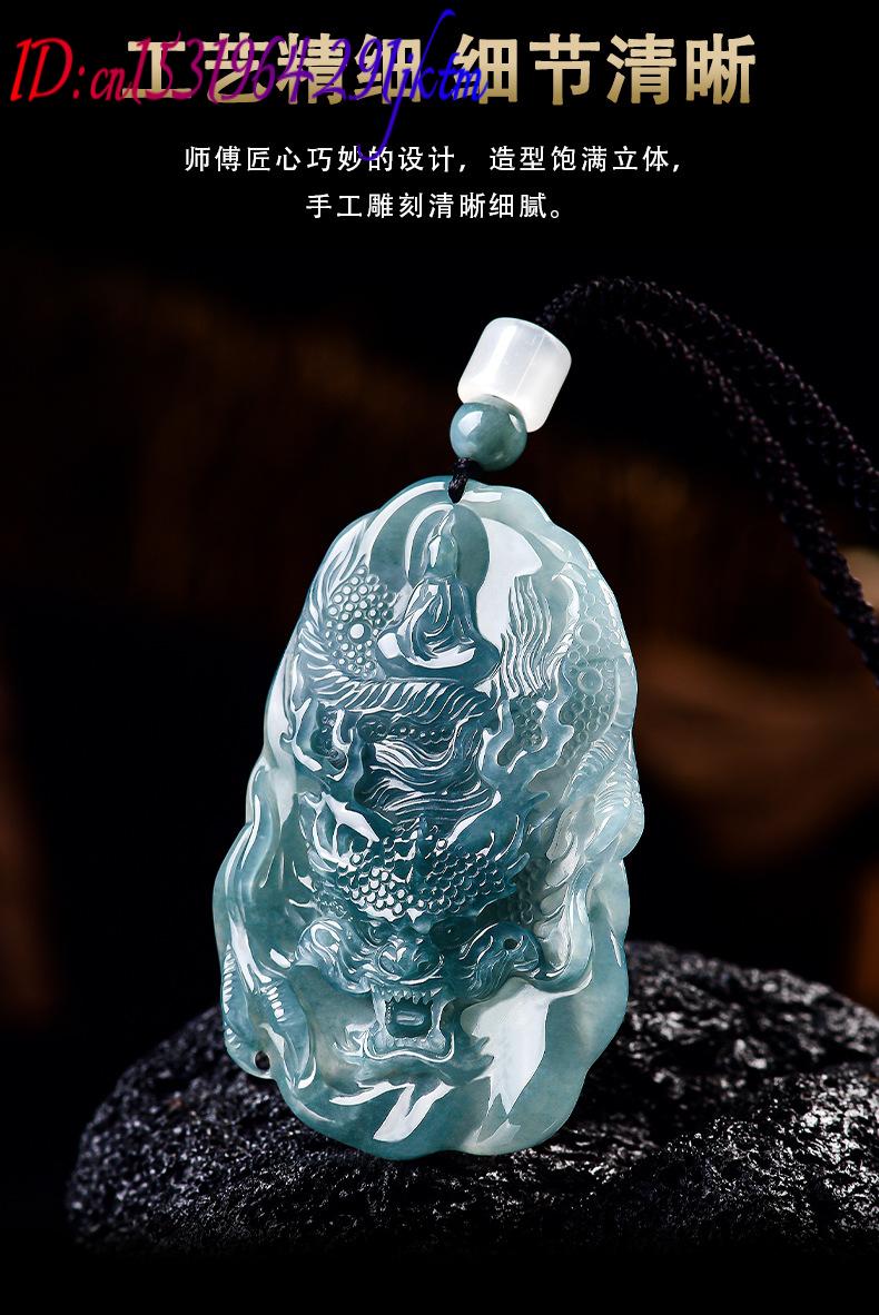 Natural Burmese Jadeite Dragon - Usa Vintage Fashion 评论和价格