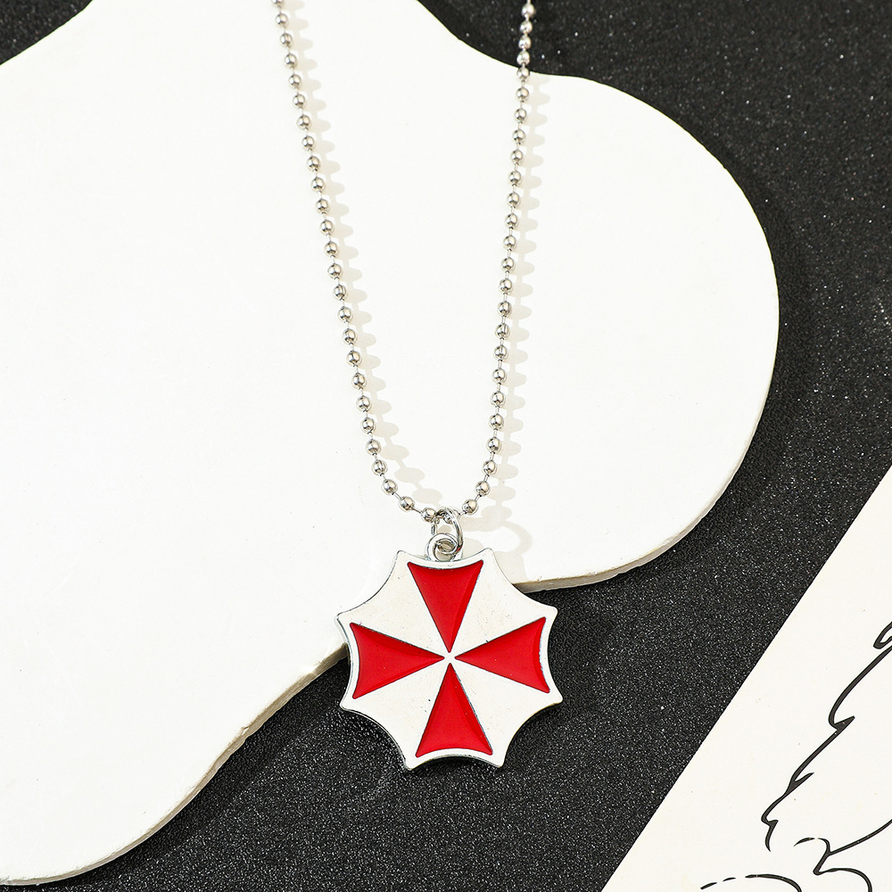 Vintage Fashion Red Umbrella P - Vintage Fashion Necklace 评论和价格