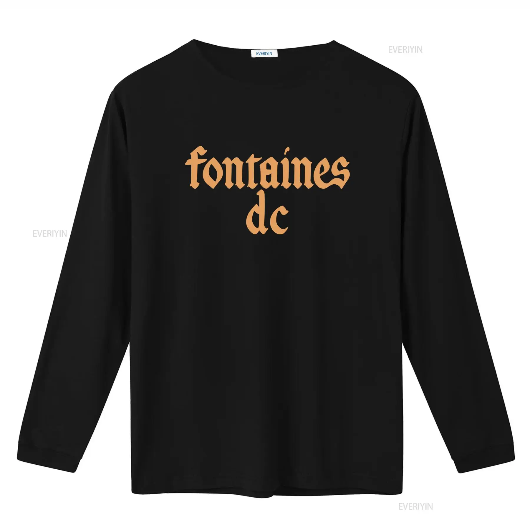 Fontaines D C 'Gothic Logo' Bl - Vintage Fashion T Shirts 评论和价格