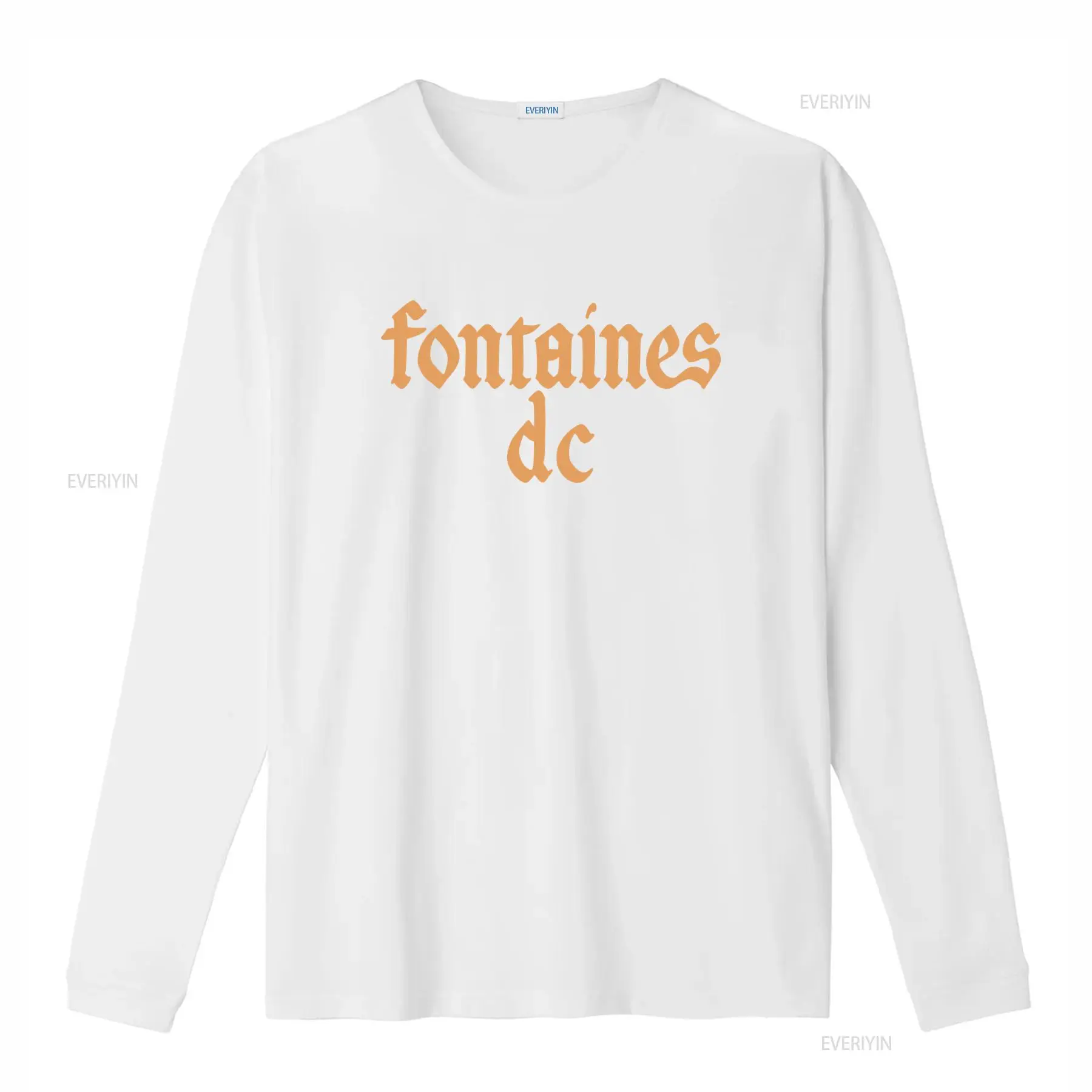 Fontaines D C 'Gothic Logo' Bl - Vintage Fashion T Shirts 评论和价格
