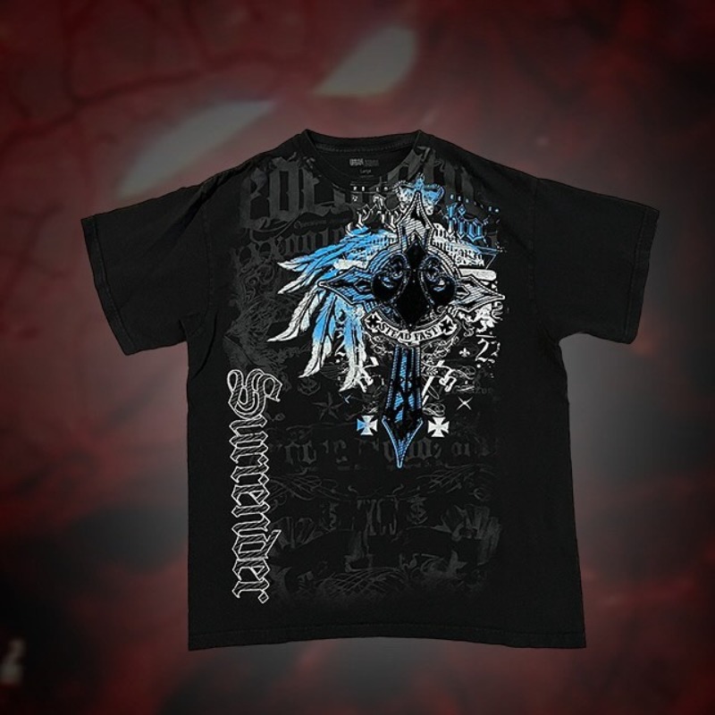 Flea Market Affliction T-shirt - Vintage Fashion Market 评论和价格