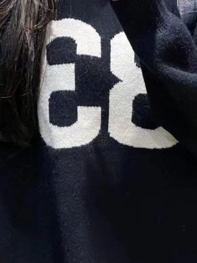 Y2K Vintage Knitted Sweater Wo - Usa Vintage Fashion 评论和价格