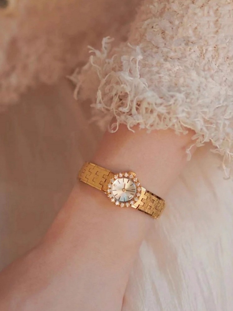 Vintage Women Golden Plated Di - Vintage Fashion Ideas 评论和价格