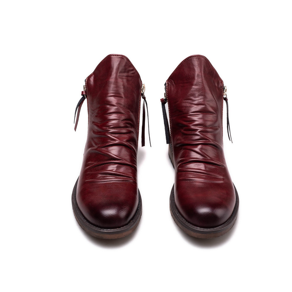 2026 Men's Genuine Leather Vin - Vintage Fashion Plus Size 评论和价格