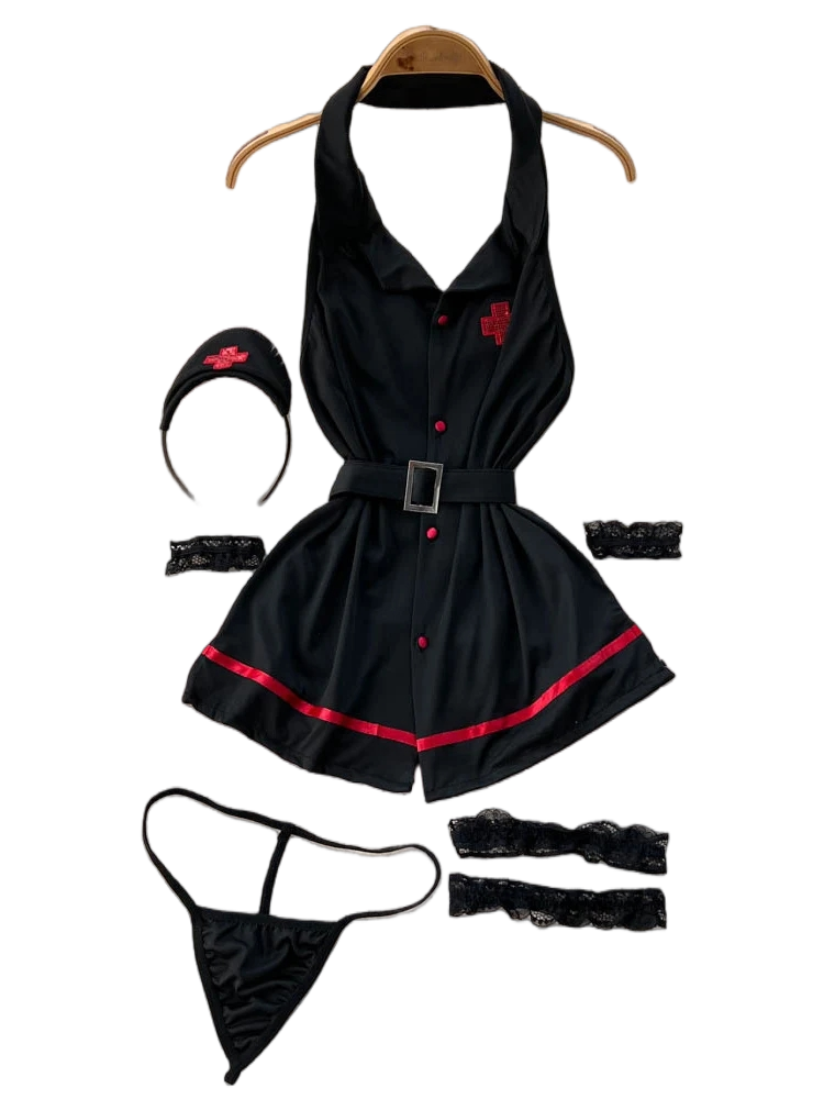 Erotic Fashion Sexy Halter Lin - Usa Vintage Fashion 评论和价格