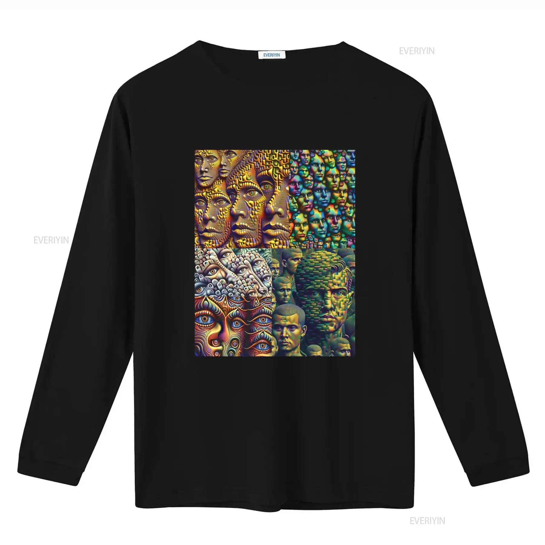 Anti Facial Recognition T Shir - Vintage Fashion T Shirts 评论和价格