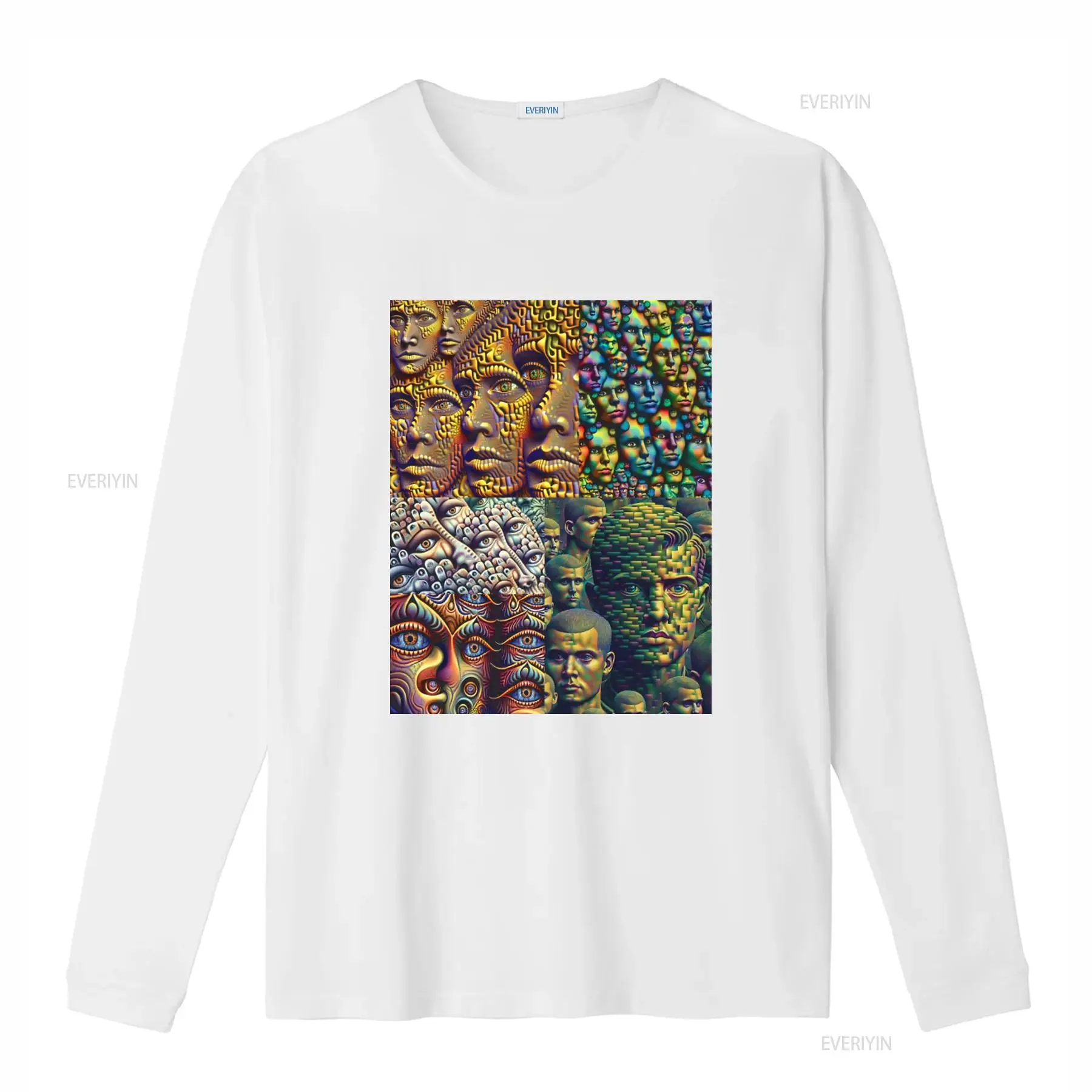 Anti Facial Recognition T Shir - Vintage Fashion T Shirts 评论和价格