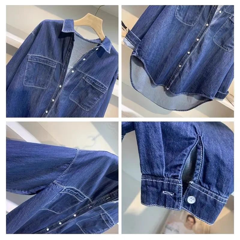 Deep Blue Vintage Loose Hong K - Vintage Fashion Hong Kong 评论和价格