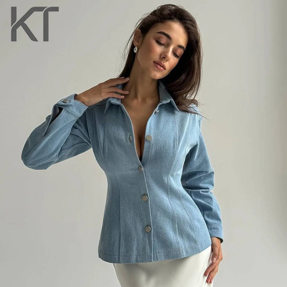KT Vintage Waist Cinching Deni - Usa Vintage Fashion 评论和价格