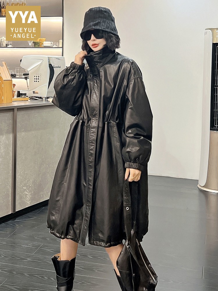 Vintage Women Winter Cowhide G - Vintage Trench Coat 评论和价格